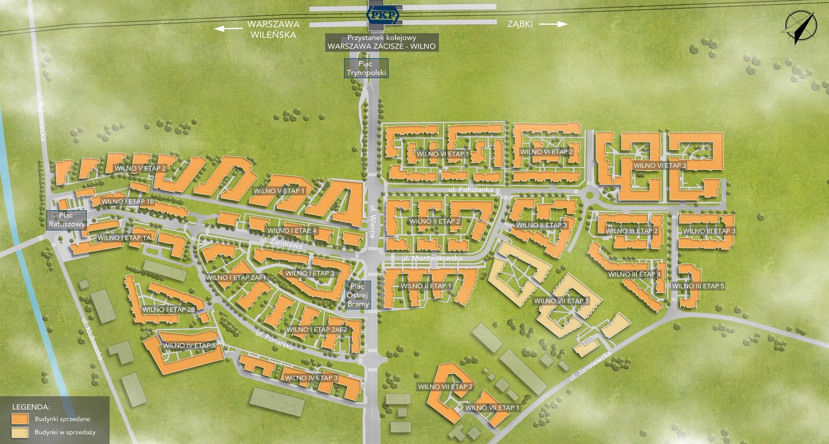 Osiedle Wilno - Plan Inwestycji