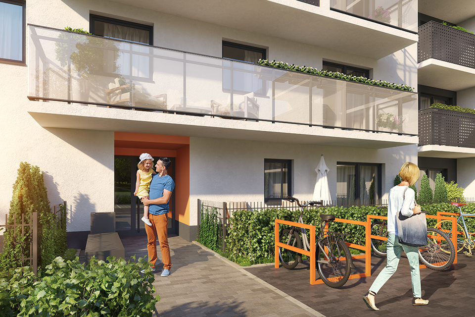 Chociebuska 11 - Wejście do budynku