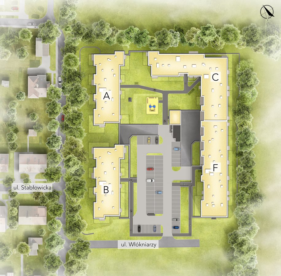 Osiedle Idylla - Plan inwestycji et 2