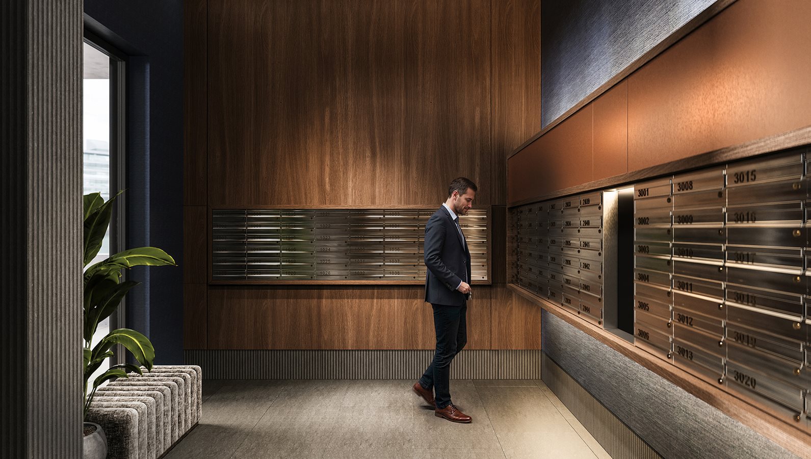 Apartamenty Grzybowska 11 - Widok na wejście do hallu głównego