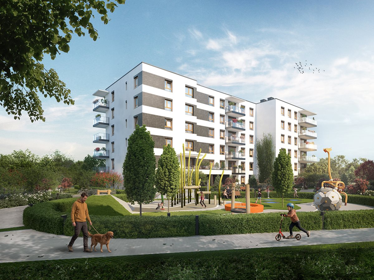 Osiedle Urbino - Etap 4.2 - Strefa rekreacji dla dzieci