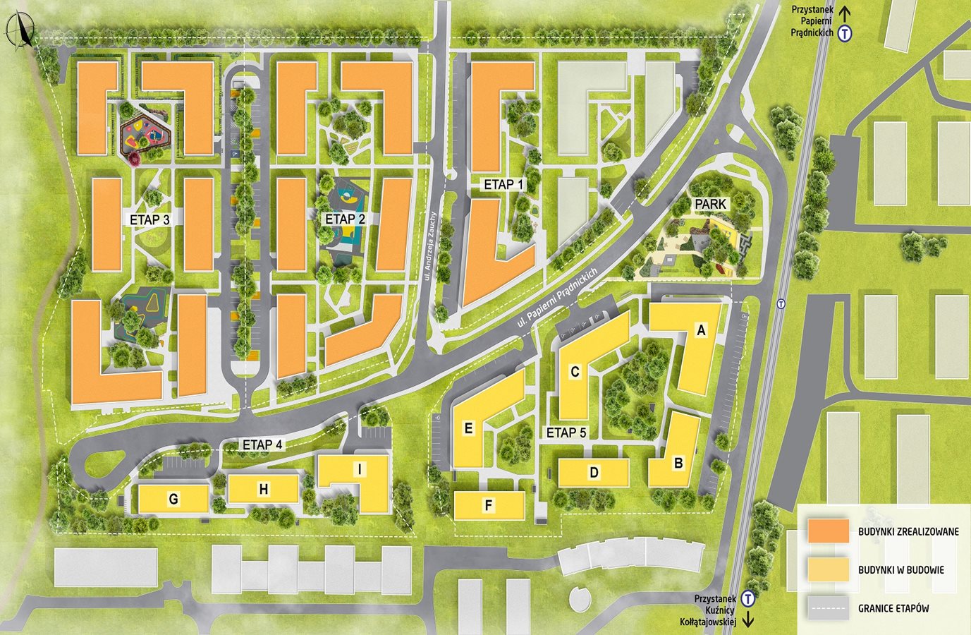 Osiedle Górka Narodowa - Plan inwestycji