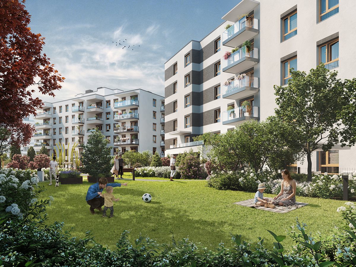 Osiedle Urbino - Etap 4.2 - Strefa zielona