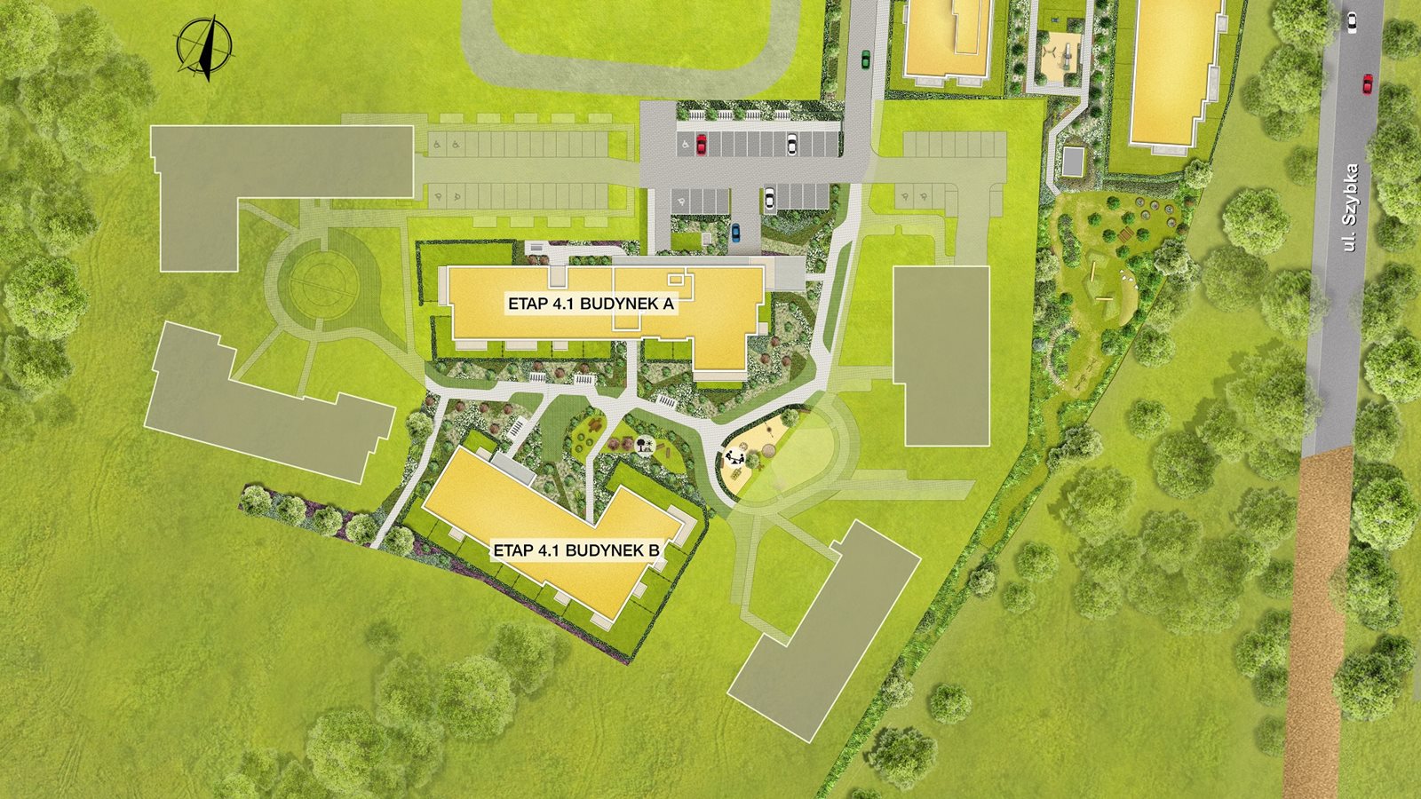 Osiedle Urbino - Plan inwestycji - Etap 4.1