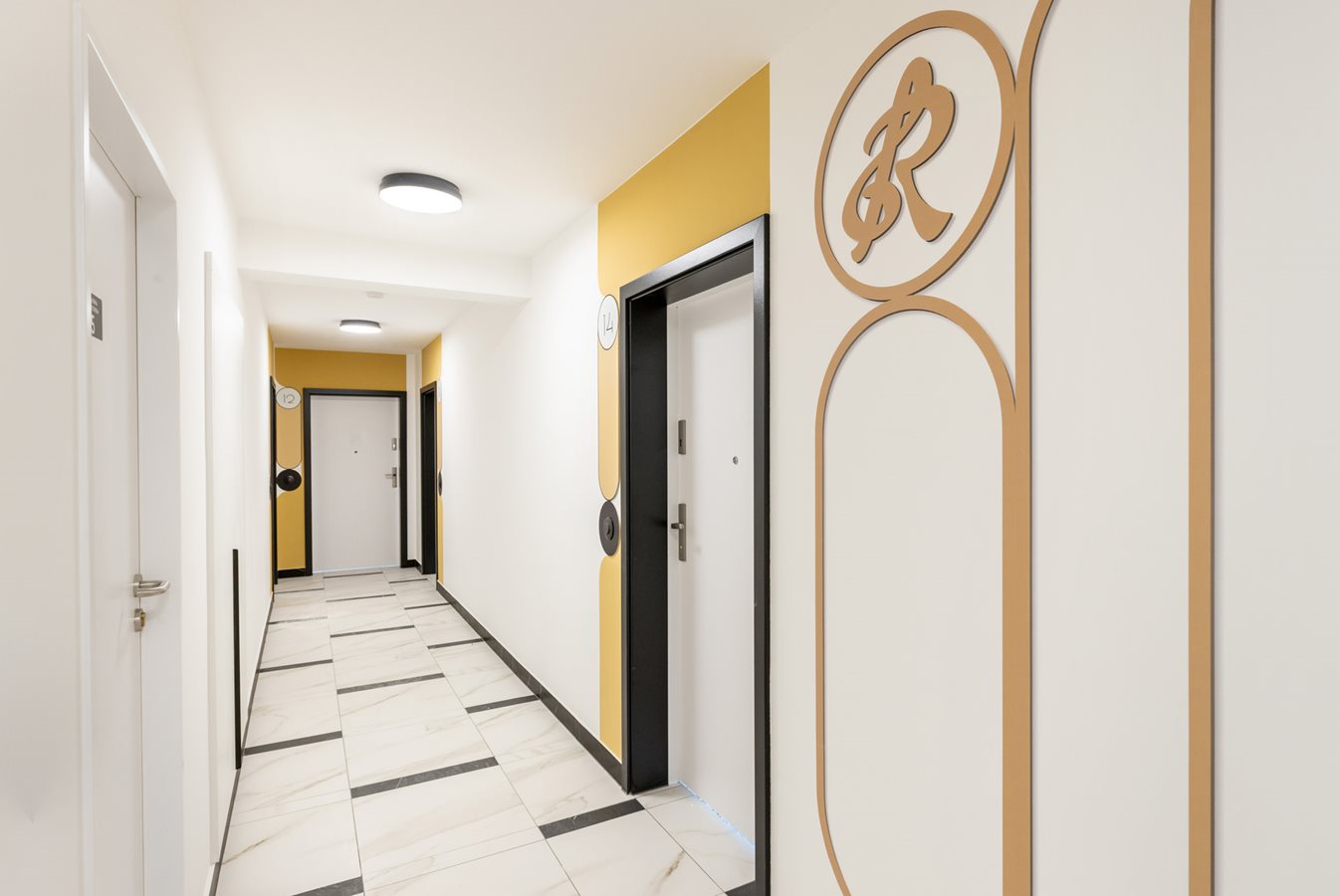 Osiedle Rapsodia - Zdjęcie hall'u w budynku