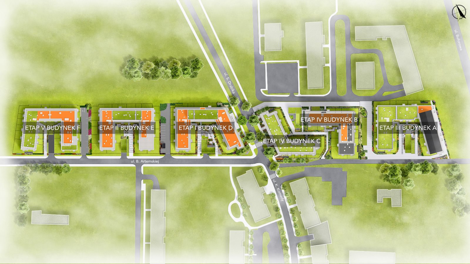 Osiedle Komedy - Plan Inwestycji