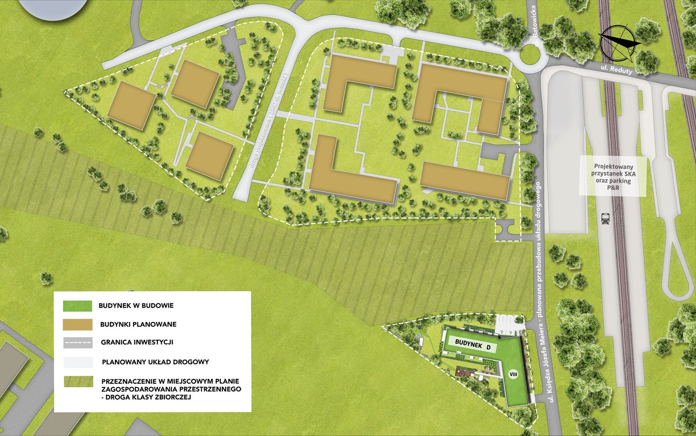 Przystanek Prądnik - Plan całej inwestycji