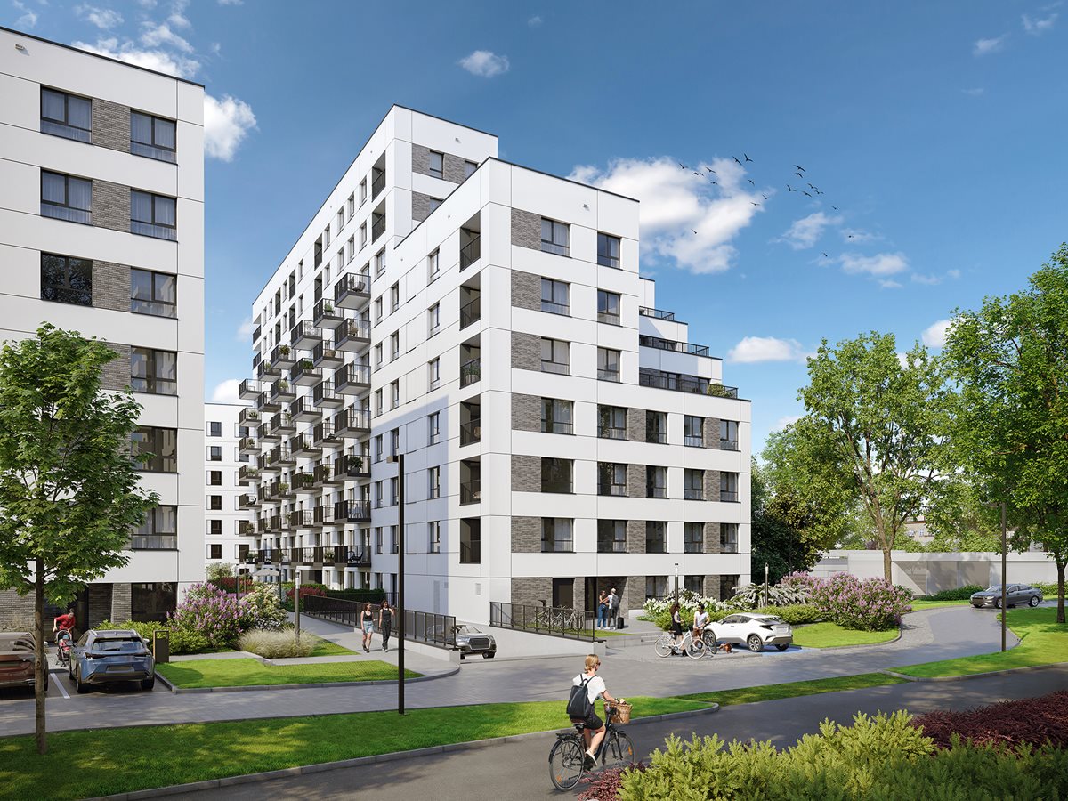 29 Aleja - Widok na budynek C - dzień