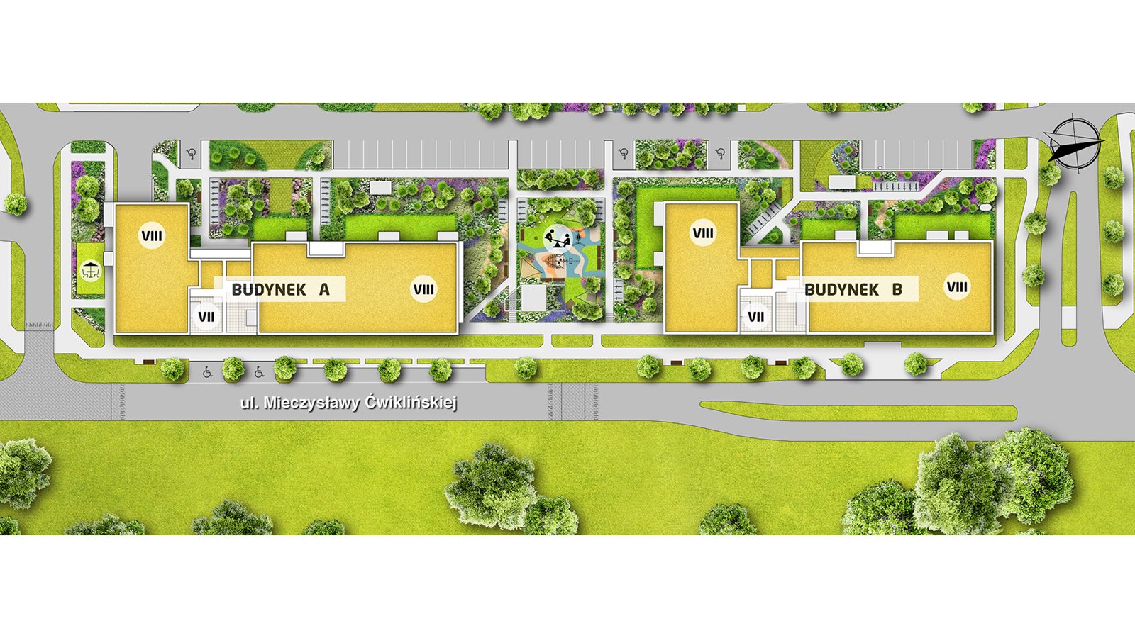 Osiedle Palladium - plan inwestycji