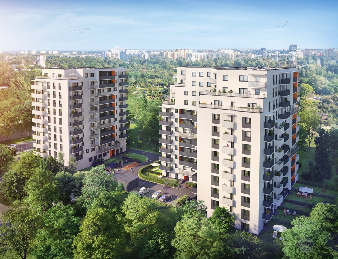 Chociebuska 11 - Widok na budynki