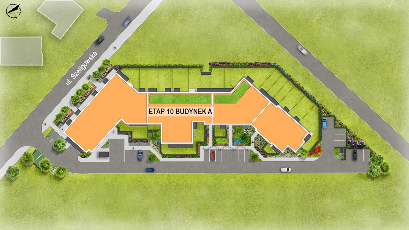 Dzielnica Mieszkaniowa Metro Zachód - Plan Inwestycji - Etap 10 bud A