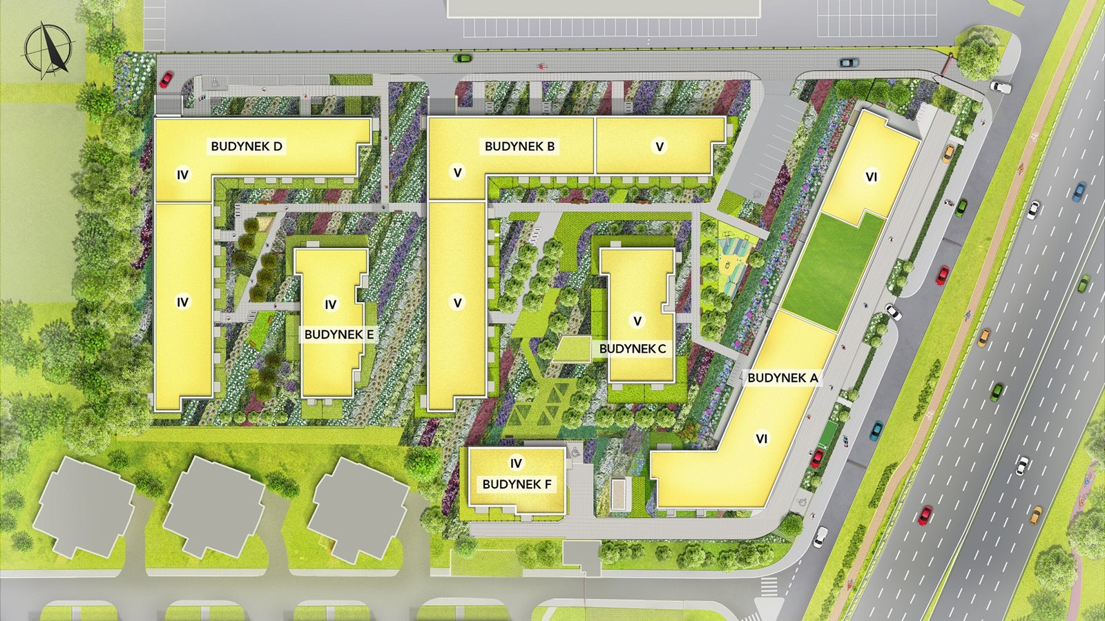Osiedle przy Alejach - Plan inwestycji