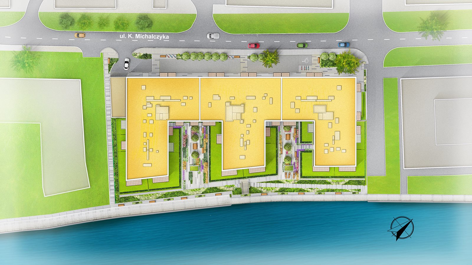 Apartamenty Nad Rzeką - plan inwestycji