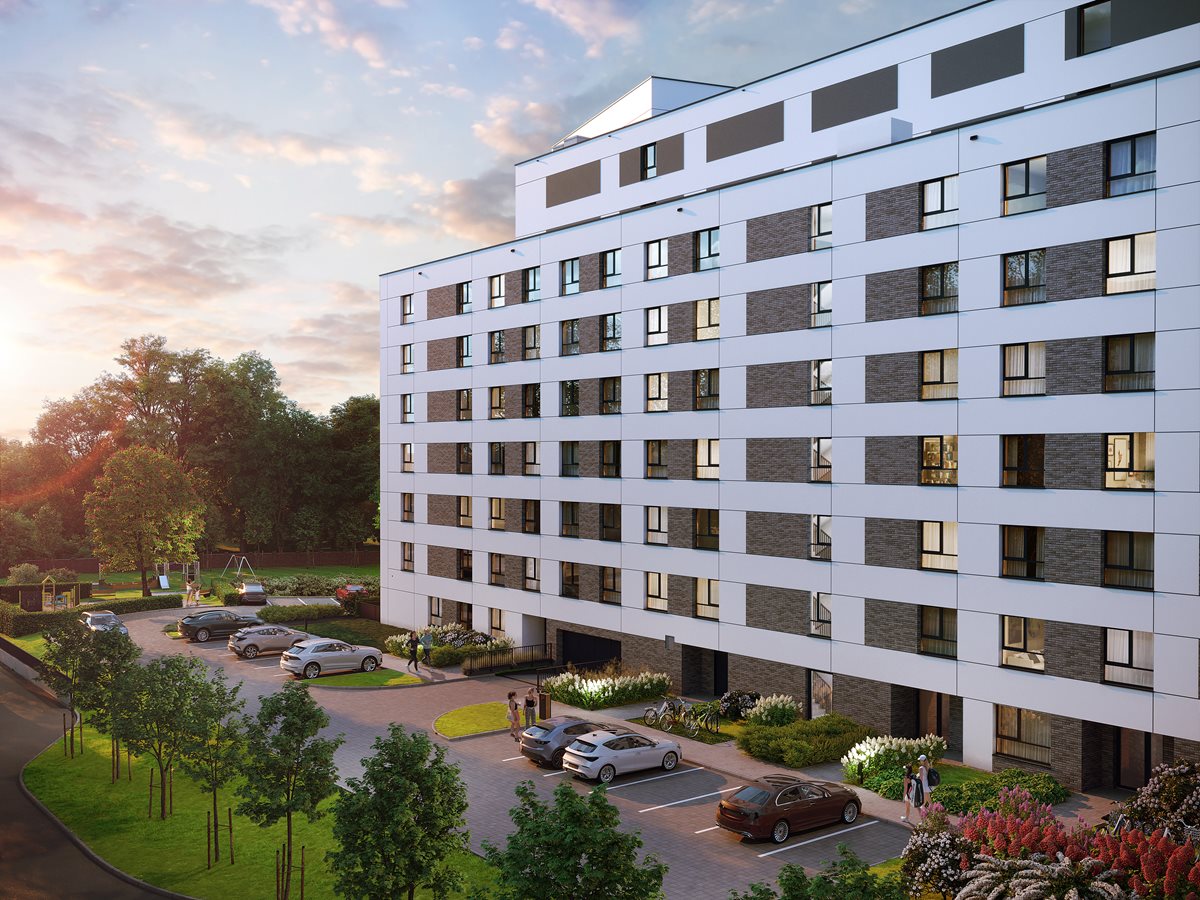 29 Aleja - Widok na elewację budynku E