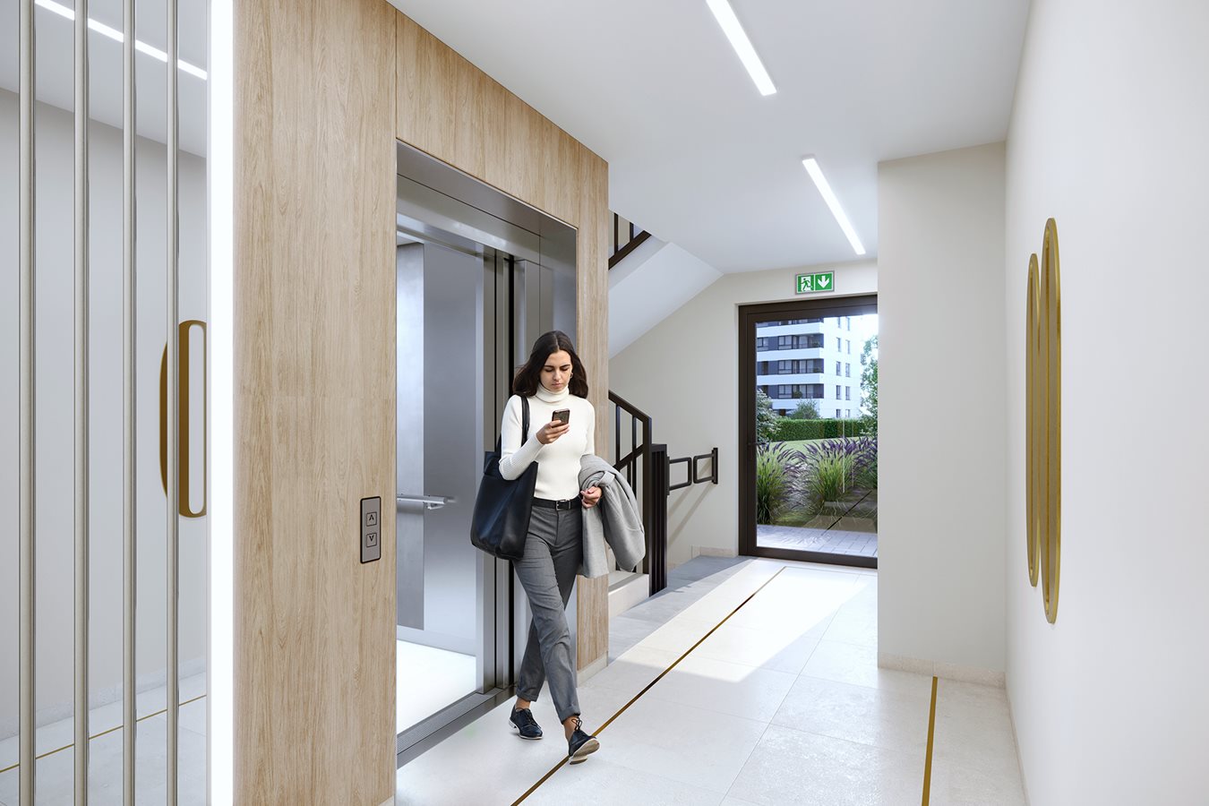 29 Aleja - Widok na hall windowy w budynku C