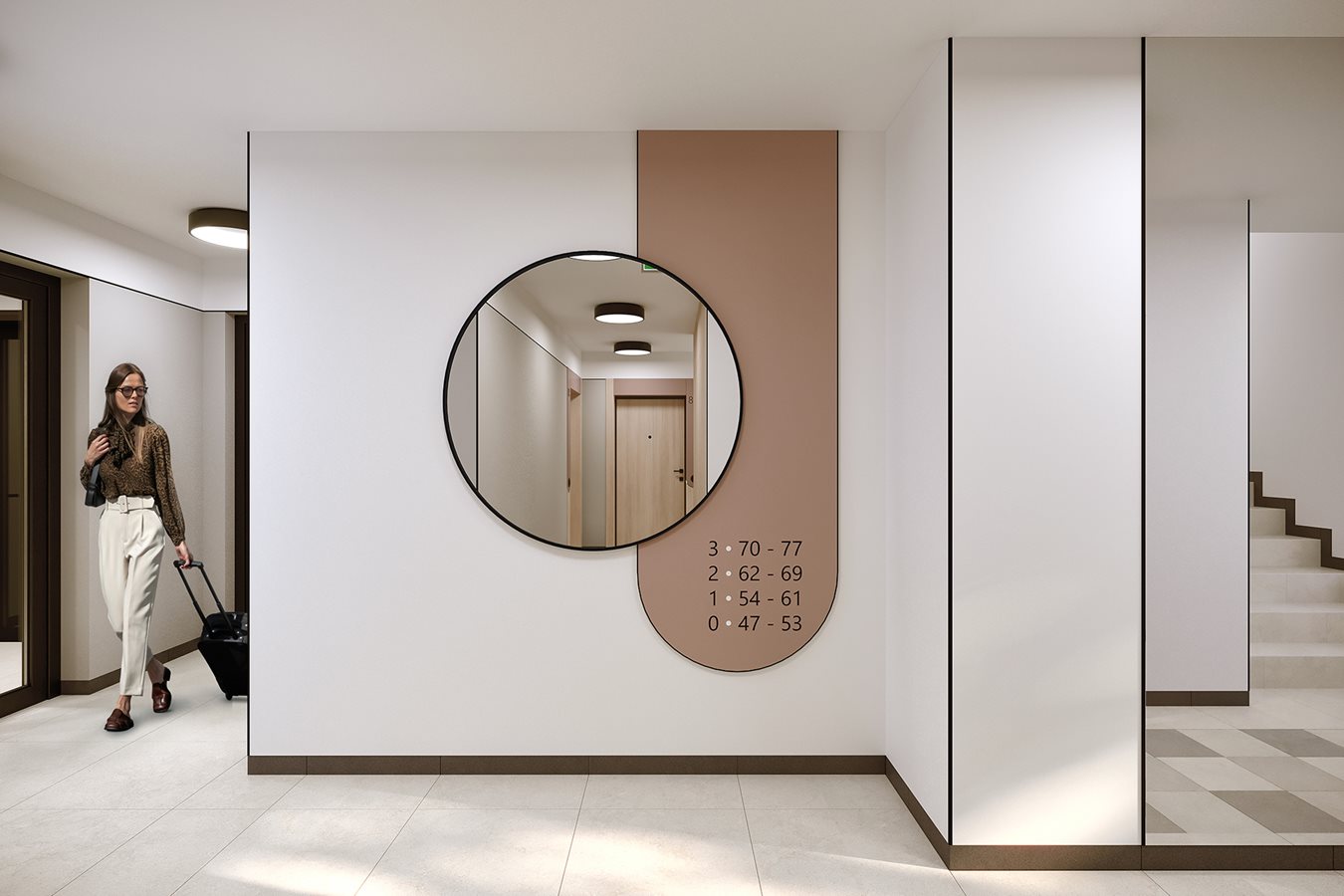 Osiedle Myśliborska - widok na hall