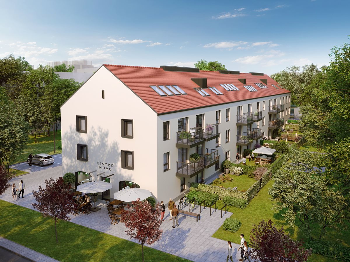 Nowodworska 43 - Widok na budynek od strony ulicy