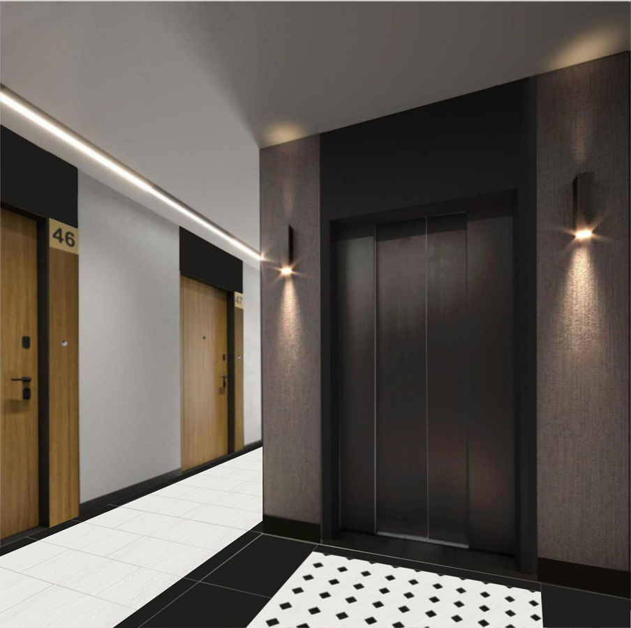 Osiedle Przy Ryżowej - Widok na hal powtarzalny