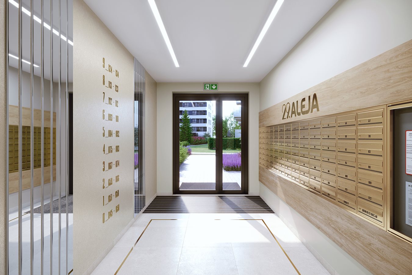 29 Aleja - Wejście do budynku C