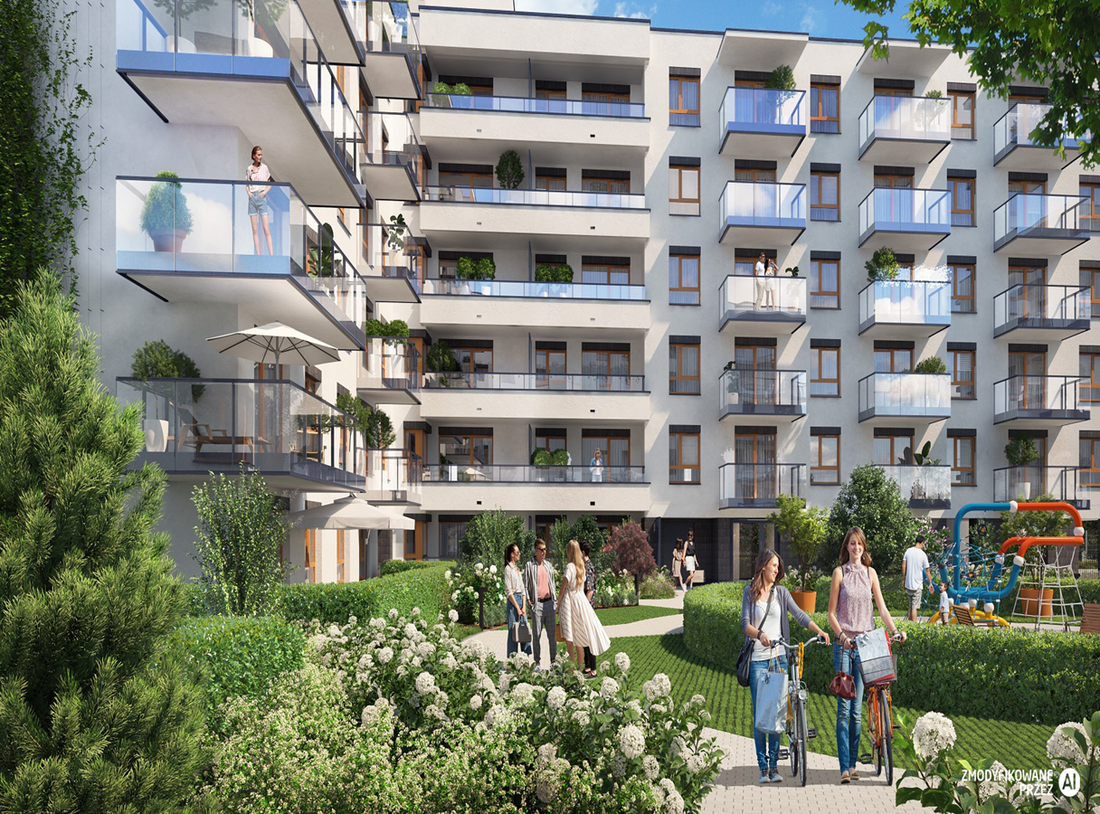 Osiedle Urbino - Etap 4.3 - Zielony dziedziniec