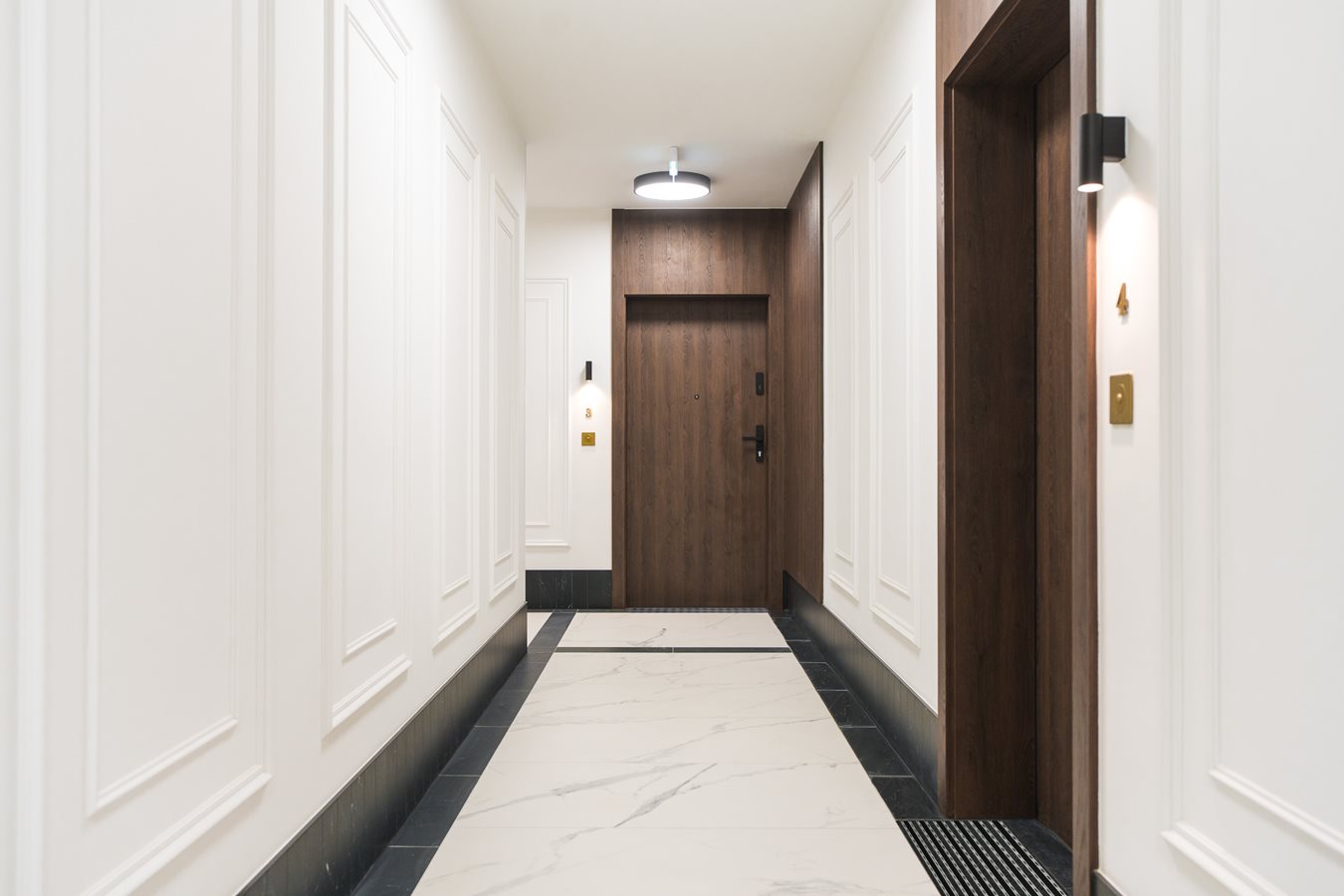 Apartamenty Park Matecznego - Zdjęcie widok na korytarz w budynku A 