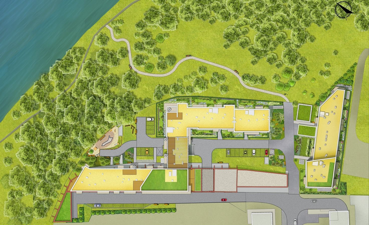 Apartamenty nad Oławką - plan inwestycji 