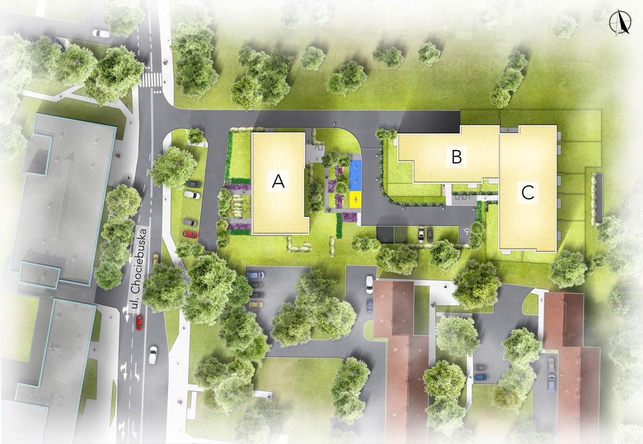 Osiedle Chociebuska - Plan inwestycji