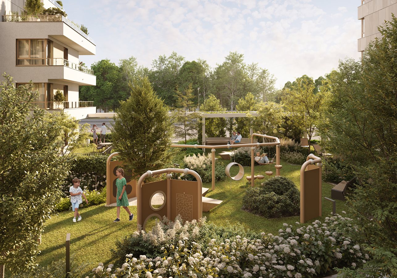 Apartamenty Metro Wilanowska - Plac zabaw