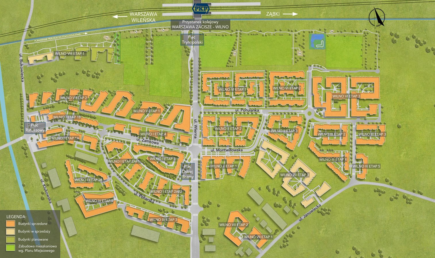 Osiedle Wilno - Plan Inwestycji
