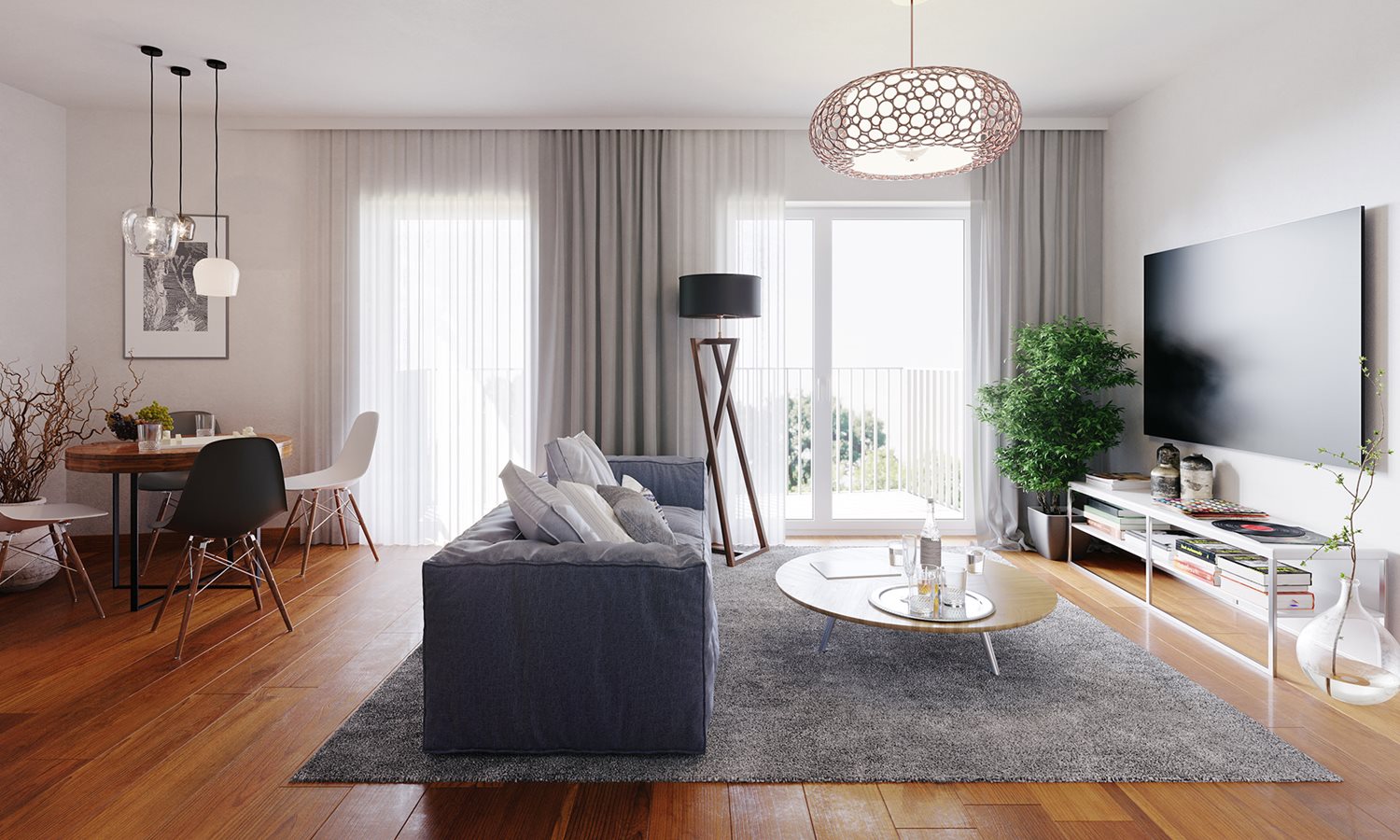 Dom na Kurkowej  - Przykładowe mieszkanie