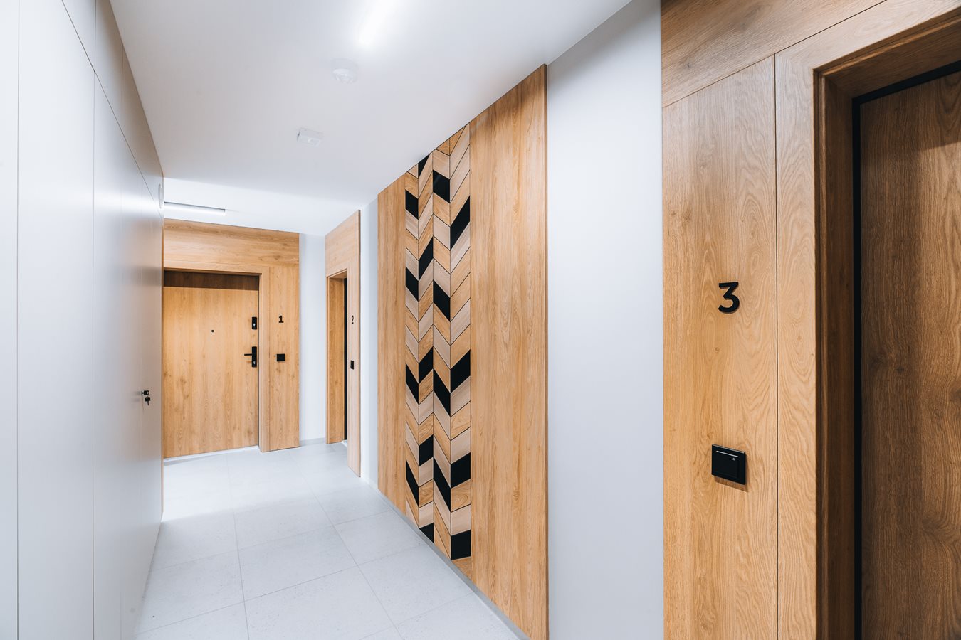 Osiedle Górka Narodowa - Zdjęcie części wspólnych korytarz etap 4