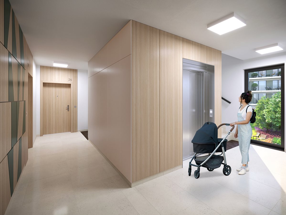 Osiedle Górka Narodowa - Etap 5_3 - Widok na hall windowy