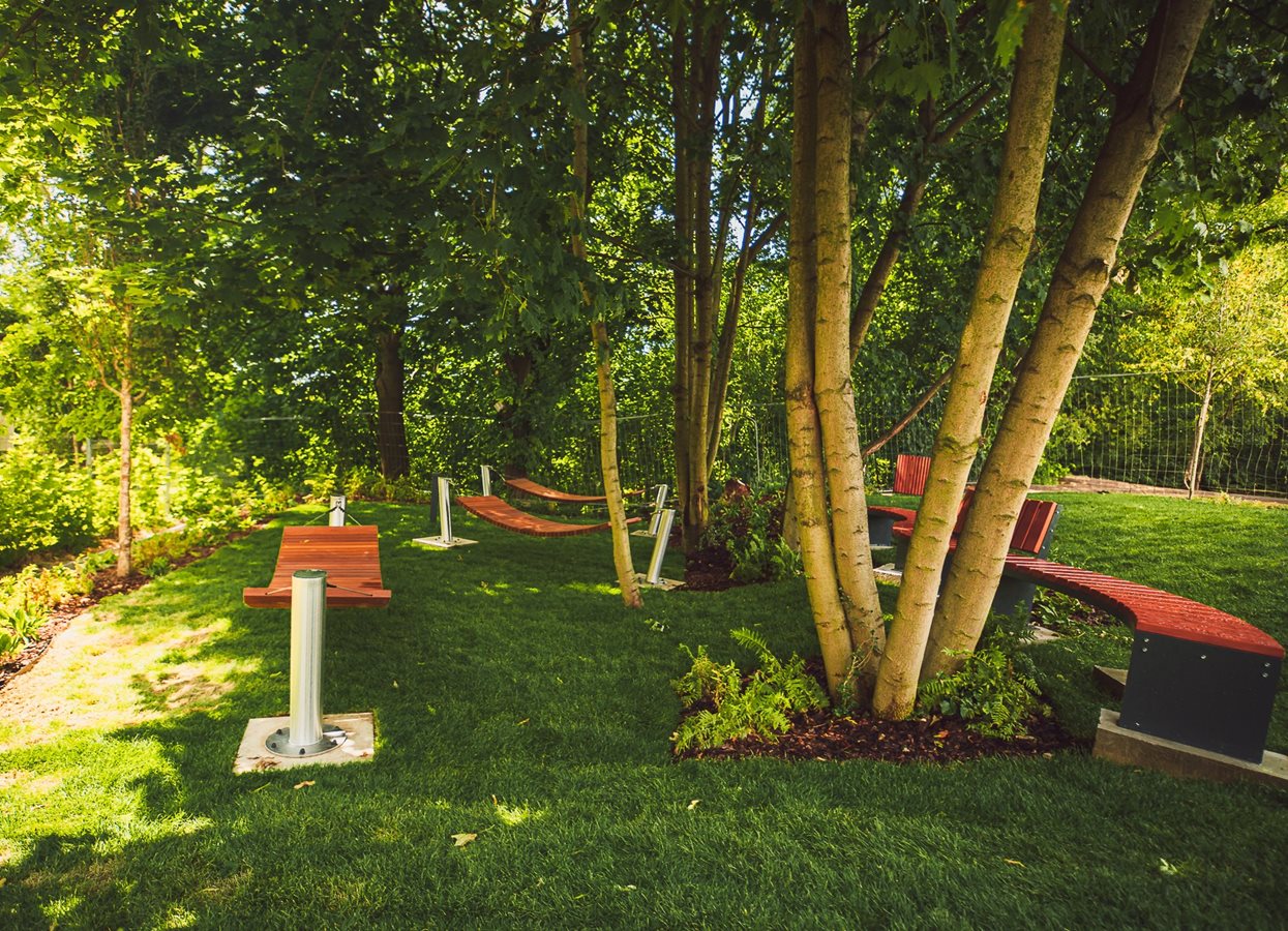 Osiedle Górka Narodowa - Zdjęcie miejsce wypoczynku przy etapie 4